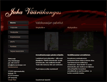 Tablet Screenshot of juhavaarakangas.com
